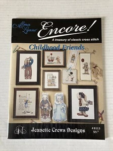 Alma Lynne Childhood Friends Encore Classic Cross Stitch Jeanette Crews Designs - Picture 1 of 4