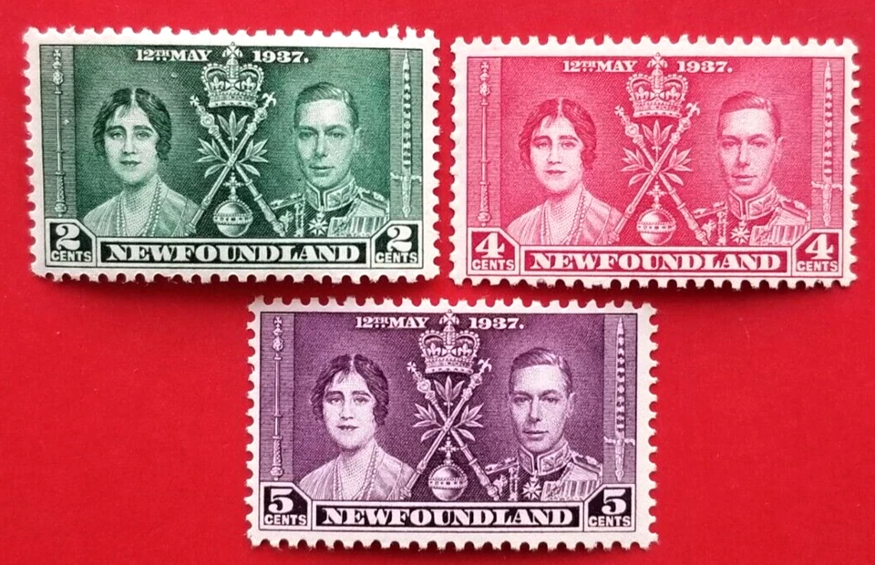 Canada Newfoundland #230-232 Coronation - Omnibus Issue MNH - Image 1 of 1