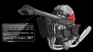 MENG-Model 1:9 MT-001s Kawasaki Ninja H2R (Pre-colored Edition) - Bild 1 von 1