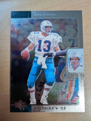 DAN MARINO 1996 UPPER DECK SP FOOTBALL CARD-#88-DOLPHINS - Image 1 of 2