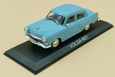 IXO - VOLGA M21 berlina 4 porte blu del 1959 venduta in blister - 1/43 - MAGL... - Immagine 1 di 3
