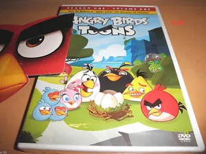 Angry Birds Toons DVD season 1 volume 1 26 Eps w MASK n special Holiday episode - Imagen 1 de 4