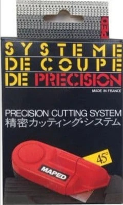 Maped Precision 45 Degree Straight Edge Mount Cutter - CS45 - Image 1 of 4
