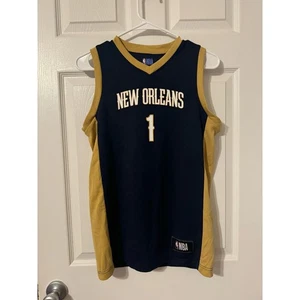 NBA New Orleans Pelicans Williamson 1 Basketball Jersey YOUTH Sz: Large - Picture 1 of 4
