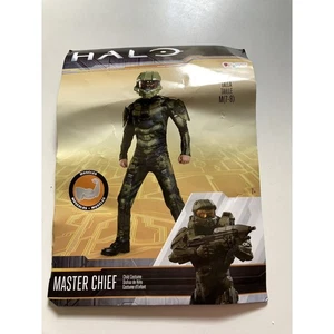 Halo Master Chief Halloween Costume - Size Medium (7-8)—Muscles! Worn Once - Picture 1 of 8