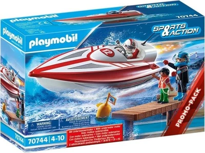 Playmobil Speedboot mit Unterwassermotor (70744) - Bild 1 von 2