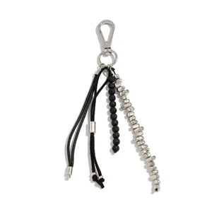 Unique Beaded Keychain With Tassels For Bag Jeans Multipurpose Fashion Accessory - Picture 1 of 8