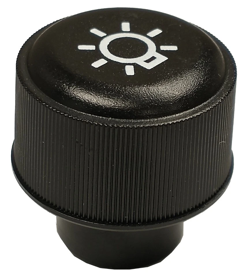 Perilla de interruptor de faros Chevrolet Corvette 1984-1989 C4 con lámpara de cabeza de clip nueva Foto 1 de 2