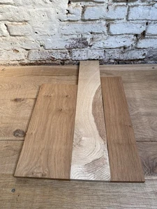 Oak Tiger Brown Boards Shelves Planks Slabs Offcuts - Picture 1 of 7