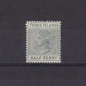 TURKS ISLANDS 1882, SG# 53, CV £28, Wmk Crown CA, Perf.14, Die I, MH - Picture 1 of 2