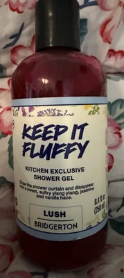 LUSH Kitchen X Bridgerton Exclusive Keep It Fluffy Shower Gel Vegan 8.4 Oz - Image 1 of 2