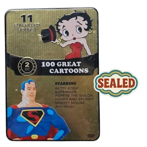 100 Classic Cartoons DVD Tin Set (2007) Collector’s Edition • 2 Disc • Betty - Bild 1 von 3