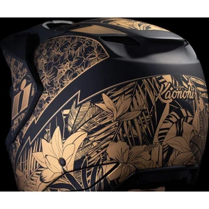 ICON 0104-3275 Elsinore™ Kaonohi Helmet Elsinore™ Helmet - Kaonohi - Black - - Picture 1 of 11