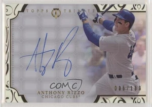 Topps Tribute Auto 2015/189 Anthony Rizzo #TA-AR automático - Imagen 1 de 3