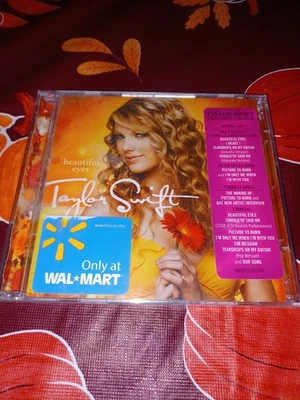 Taylor Swift ~ Beautiful Eyes EP 2008 Walmart Exclusive Sealed CD and DVD - Image 1 of 4