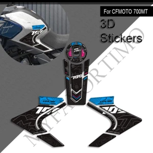 for CFMOTO CF MOTO 700MT 700MT motorcycle fuel tank resin knee pads 3D stickers - Picture 1 of 12