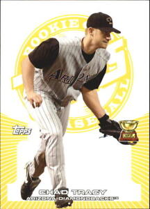 2005 Topps Rookie Cup Yellow Diamondbacks Baseball Card #145 Chad Tracy /299