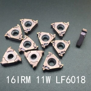 10 piezas 16IRM11W LF6018 16 mm TPI: 11 inserto de rosca interna CNC para SNR SEL - Imagen 1 de 6
