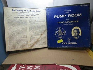 Old 45 RPM Record Box - Columbia B-284 David Le' Winter -An Evening At Pump Room - Imagen 1 de 2
