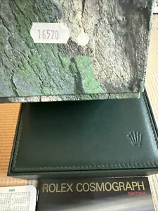 Authentic Vintage ROLEX Daytona 16520 Watch Box Sets 1993 - Picture 1 of 14
