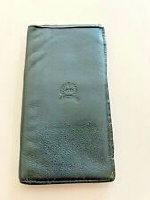 Vintage Christian Dior Black Leather Bifold Wallet, Card Case, LOOK