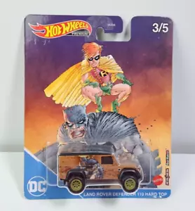 Hot Wheels Premium Pop Culture DC Batman Land Rover,Defender 110 Hard Top,2022 - Picture 1 of 5