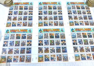 U.S. Stamps #2975 Civil War Uncut Press Sheet Of Six COA 4422/20,000 MNH - Picture 1 of 7