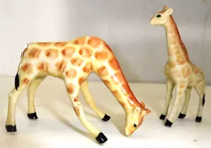 KLIMA K116 Miniature statuette en porcelaine - GIRAFES GIRAFFES - Picture 1 of 3