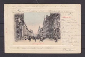 Postal Munich Kaufingerstrasse Litho (B-8196) - Imagen 1 de 1