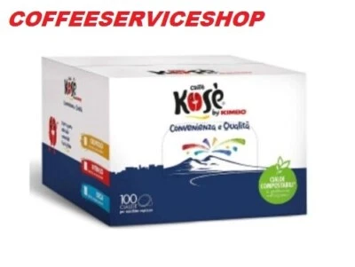 600 CIALDE CAFFE' KOSE' MISCELA CREMOSO BY CAFFE' KIMBO ( 44 mm ) -12 CT-