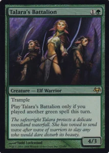 mtg Talara's Battalion Foil - Eventide - English MTG NM L4 - Imagen 1 de 1