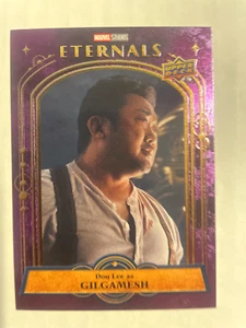 2023 Upper Deck The Eternals Don Lee como Gilgamesh púrpura #96 SP #04/15 ¡¡Lo último!!! - Imagen 1 de 2