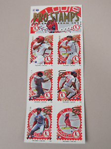 Pro Stamps MLB St. Louis Cardinals Baseball Team Stamps Collectable 1996