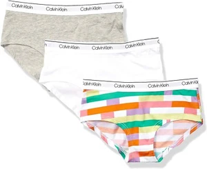 Calvin Klein Girls' 237739 Kids Modern Cotton Hipster Underwear Size M - Picture 1 of 2