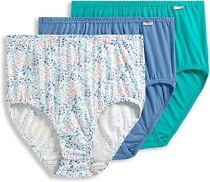 Jockey Women's Underwear Elance Brief - 3 Pack - Plus Size 9|XXL