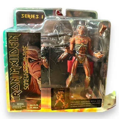 NECA Iron Maiden Eddie Somewhere in Time Robot Action Figure Sealed 2005 - Image 1 of 4