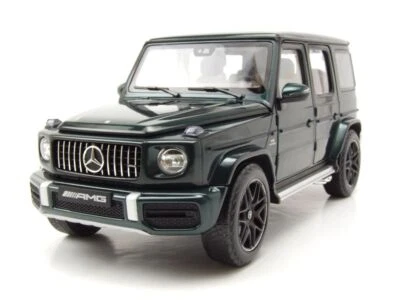 Mercedes AMG G63 G-Klasse 2018 Verde Metallizzato Modellino 1:18 Minichamps - Immagine 1 di 4