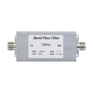 7MHz BPF Bandpassfilter Anti-Interferenz verbesserte Empfangsempfindlichkeit 200W - Bild 1 von 6
