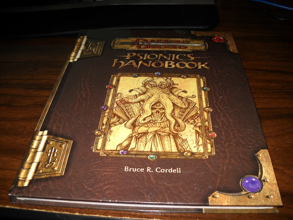 TSR D&D 3.0: Manual de Psiónics tapa dura Foto 1 de 1