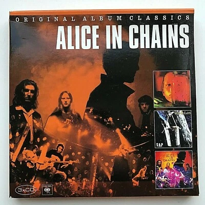 3 CDs ALICE IN CHAINS Original Album Classics Hard Rock Grunge (C753) - Bild 1 von 4