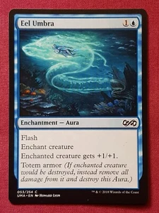 Magic The Gathering ULTIMATE MASTERS EEL UMBRA blue card MTG - Picture 1 of 2