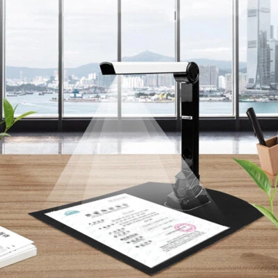 Dokumenten&Buchscanner digitalisiert A3/A4 blitzschnell Sensor Texterkennung USB - Bild 1 von 4