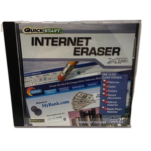 QuickStart Internet Eraser XP PC CD-ROM 2005 - Picture 1 of 1