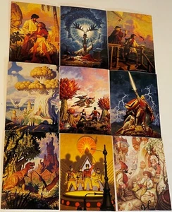 1994 Comic Images Tim Hildebrandt Flights Of Fantasy Complete 90 Card Set - Picture 1 of 4
