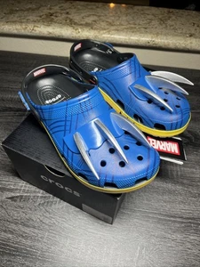 CROCS x Marvel Wolverine Classic Clog 211779-90H Men's Size 10 BRAND NEW - Picture 1 of 9
