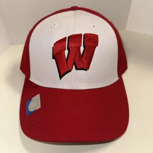 Mütze/Mütze University of Wisconsin Badgers. Neu mit Etikett. Verstellbar. NCAA Official. - Bild 1 von 4