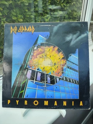 Def Leppard – Pyromania Vinyl Record FIRST UK Pressing 1983 VERS 2 - Image 1 of 4