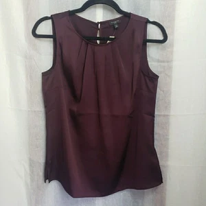 NWT Talbots Silky Tank Top Effortless Classic Timeless Simple Sheer Women's PS - Picture 1 of 10