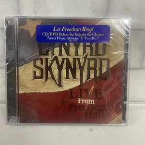 Lynyrd Skynyrd: Live  Freedom Hall CD + Bonus DVD Full Length Concert New Sealed - Picture 1 of 3