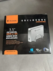 Dynamode Enclosure for 3.5" External Sata Or IDE Hard Disk Enclosure. New In Box - Picture 1 of 6